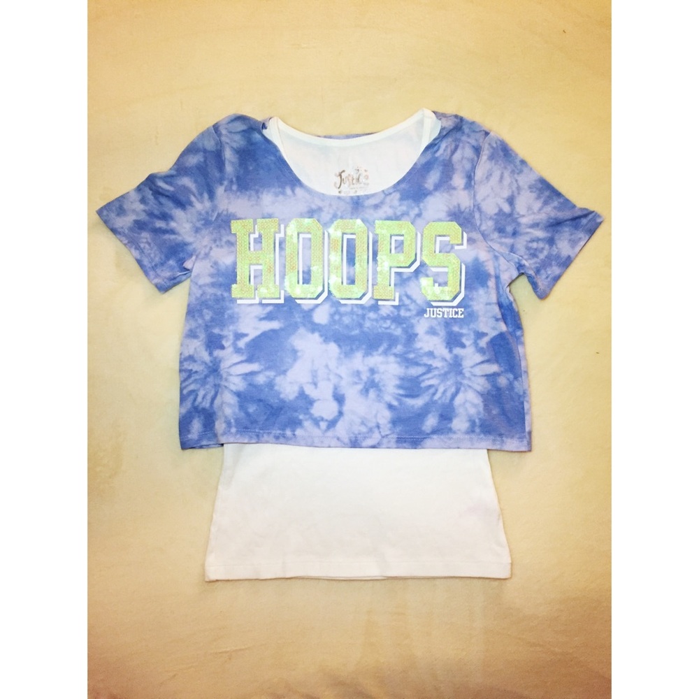 Justice Hoops Crop and Tank Top